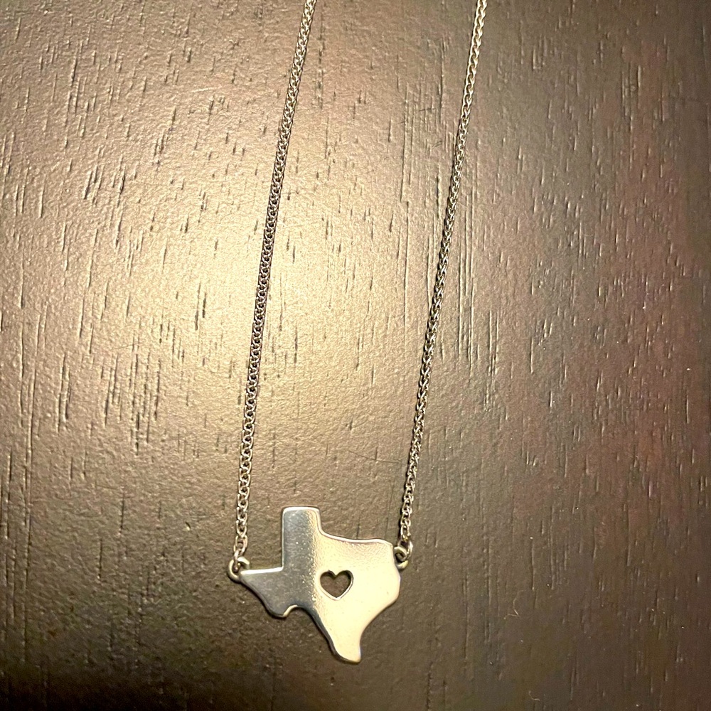 James Avery I love Texas necklace